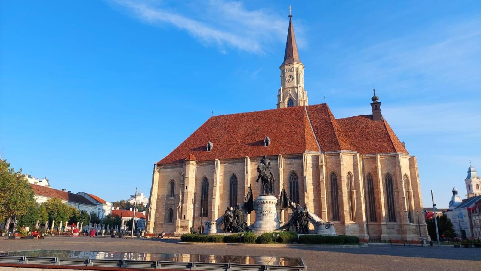Apartament De Lux Central, P-Ta Matei Corvin Cluj Napoca Bagian luar foto