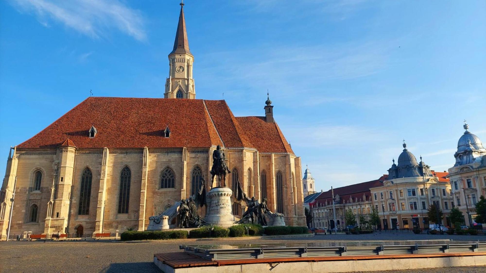 Apartament De Lux Central, P-Ta Matei Corvin Cluj Napoca Bagian luar foto
