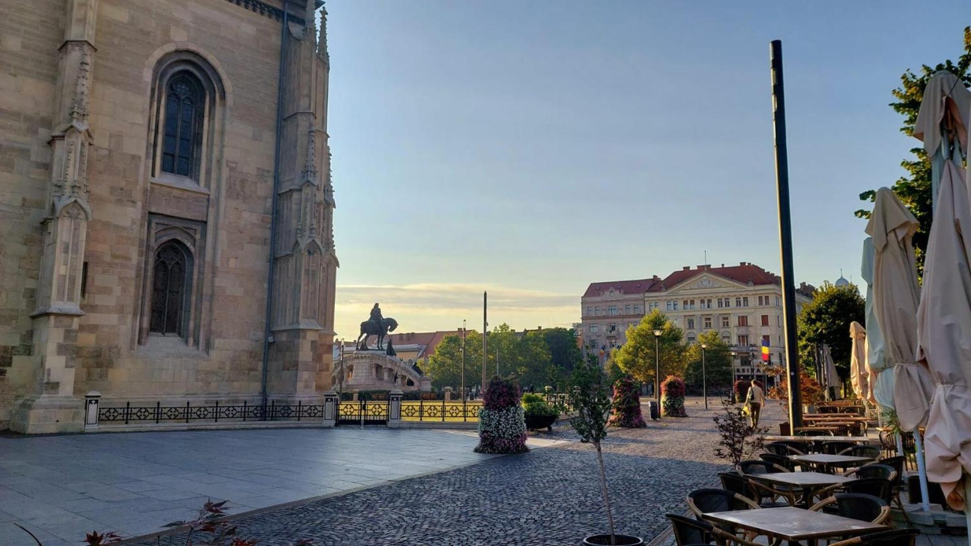 Apartament De Lux Central, P-Ta Matei Corvin Cluj Napoca Bagian luar foto